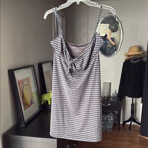 Aeropostale Monochrome Checkered Dress